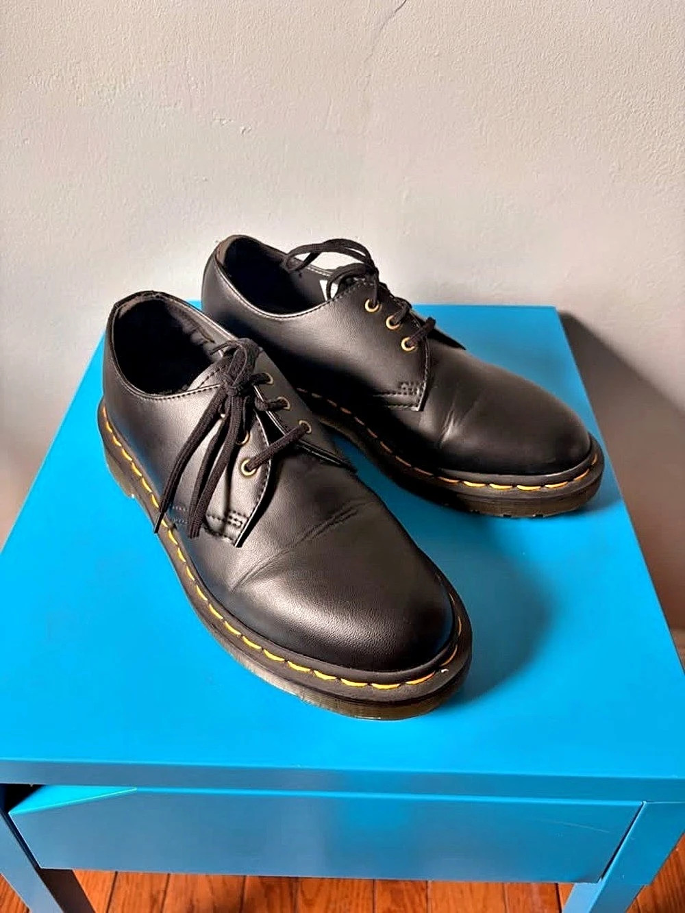 Dr. Martens Vegan 1461 Felix Oxford Shoes Black